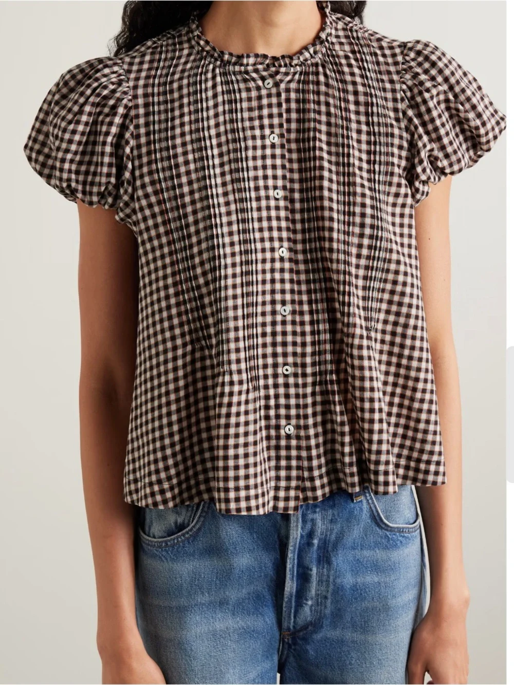 Doen lightweight gingham